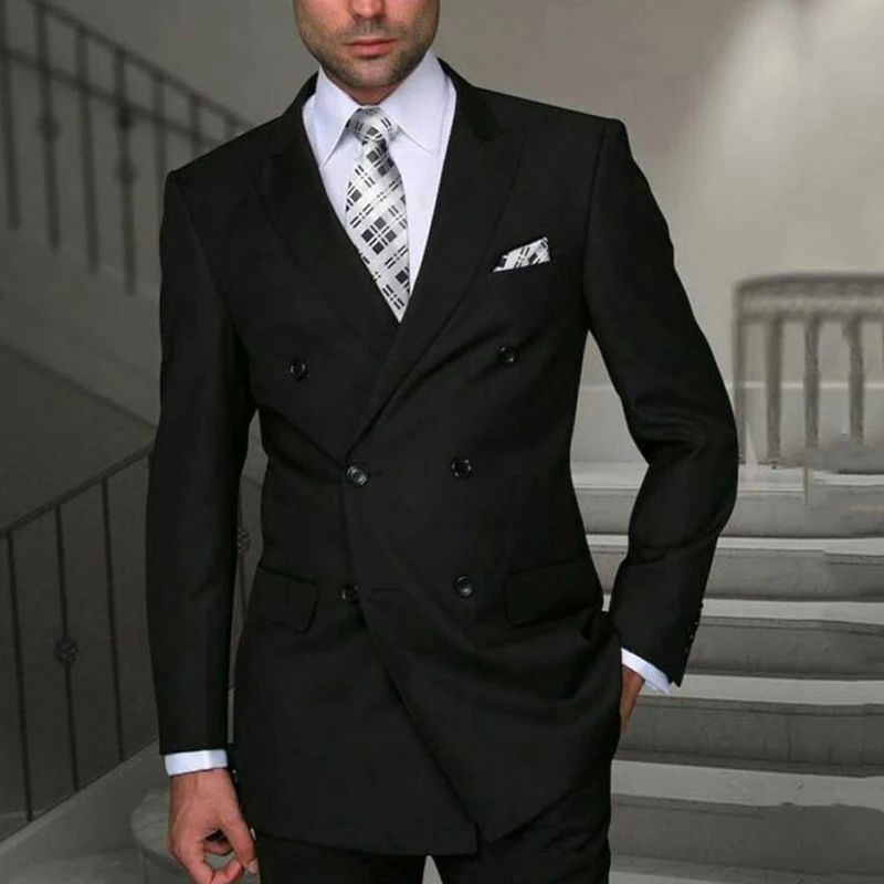 White Slim Fit Men Suits for Wedding 2 Piece Groom Tuxedo Peaked Lapel 2024 Custom Male Fashion Costume Jacket with Pants