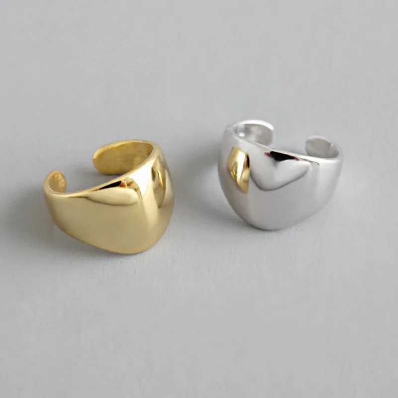 1Pcs 925 silver plated cuff earrings non perforated cuff ear clips suitable for womens party punk jewelry e296 W241017
