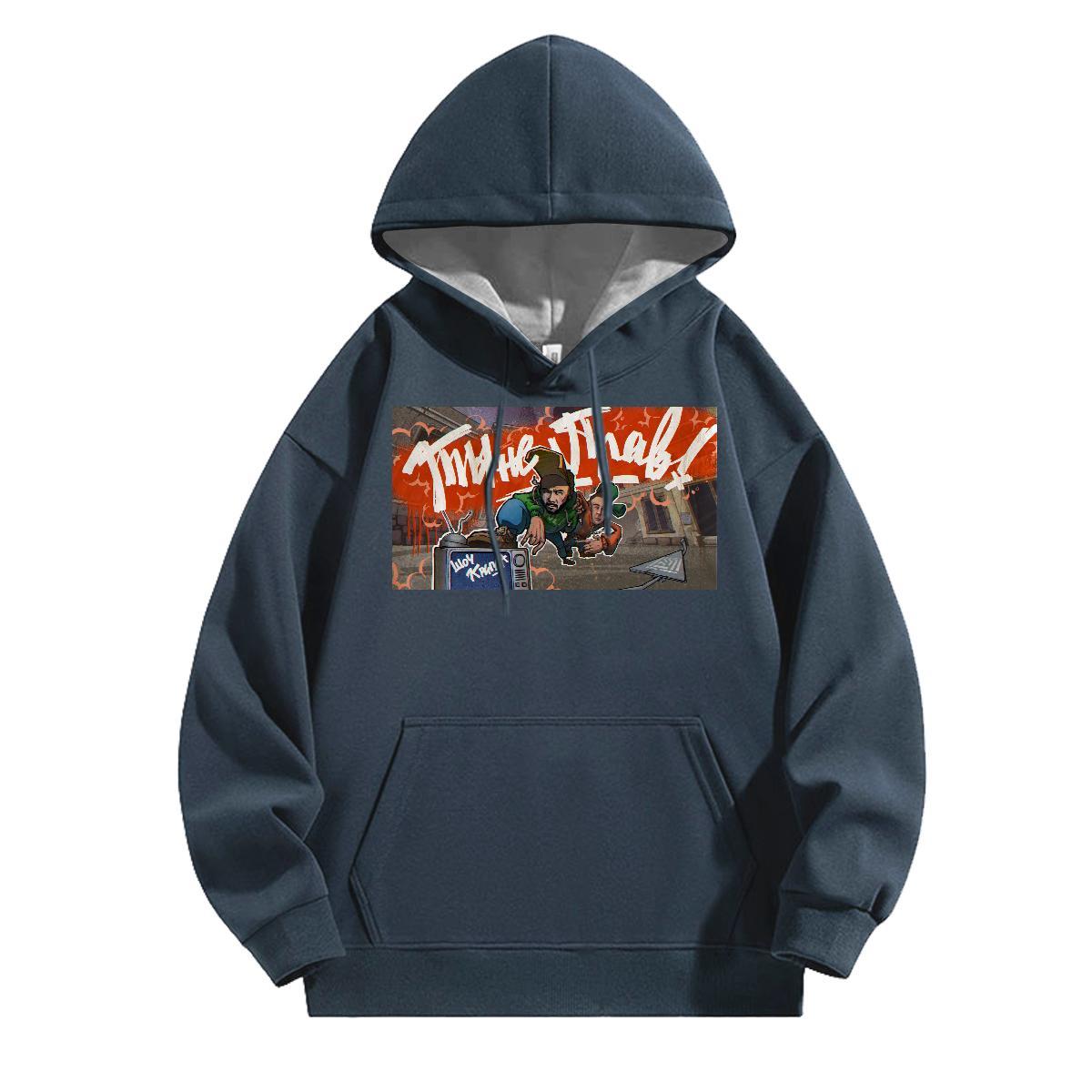 2024 Designer Unisex Sweatshirts Loose Men Tops Hoodie Custom Print Oversized Clothings Daily Wear Hooded Collar Long Sleeve Tech Fleece