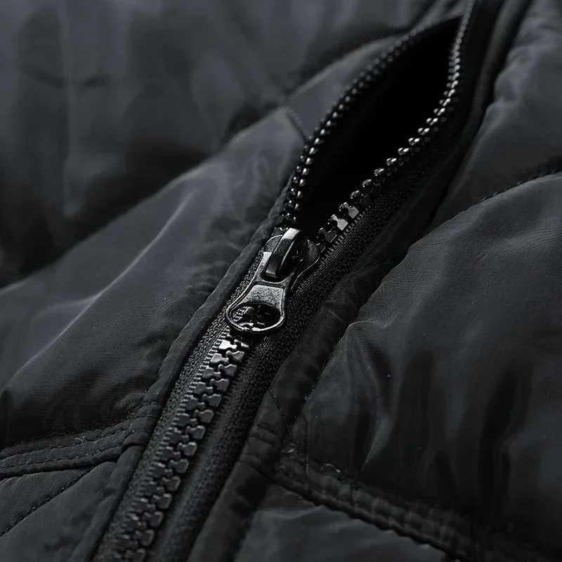 Bomber jacket fashionable casual warm winter jacket mens autumn jacket commodity baseball puff jacket high street jacket top X241017