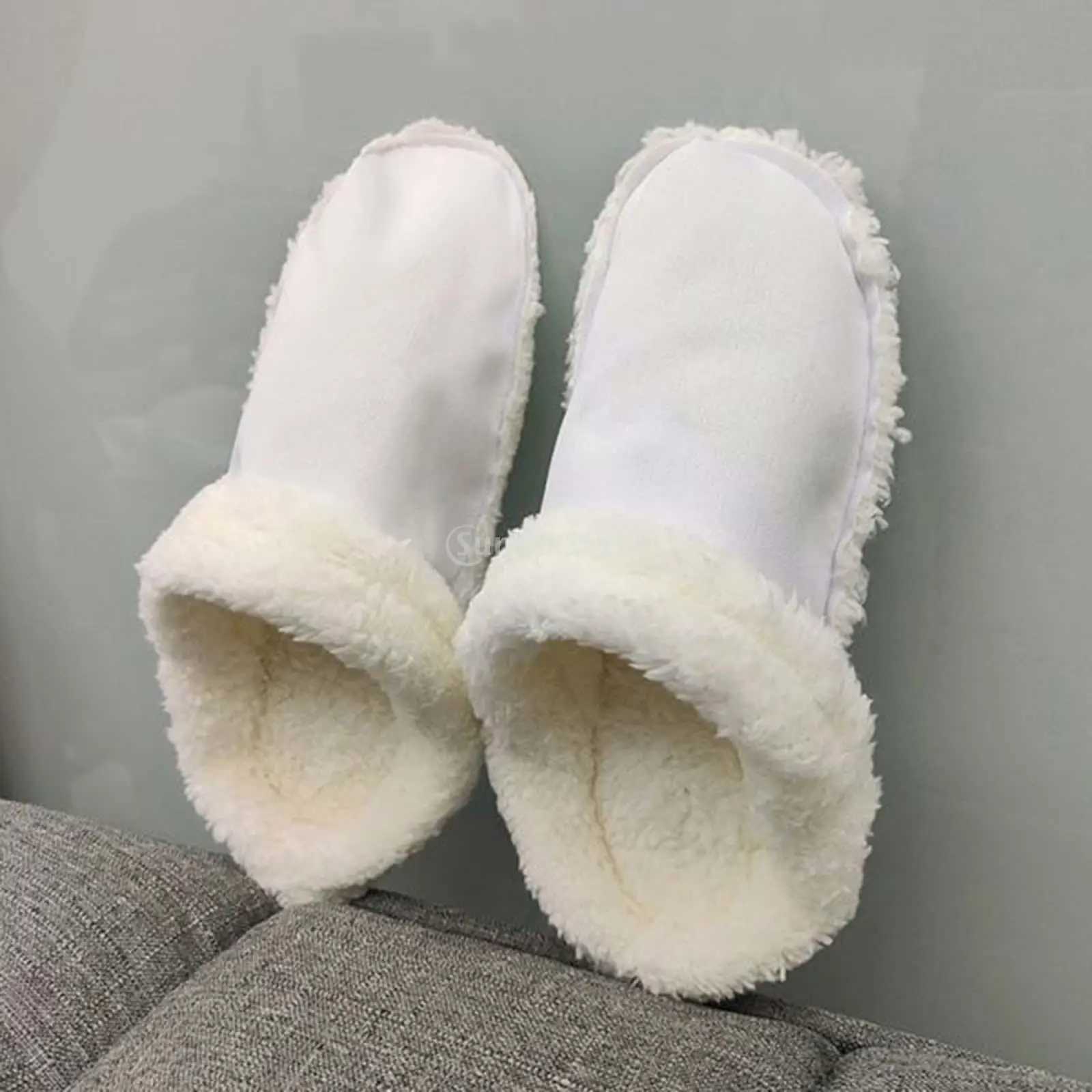 Lining Plus cover slippers plush lining cotton wool shoe cover winter warm shoe cover detachableCL241017