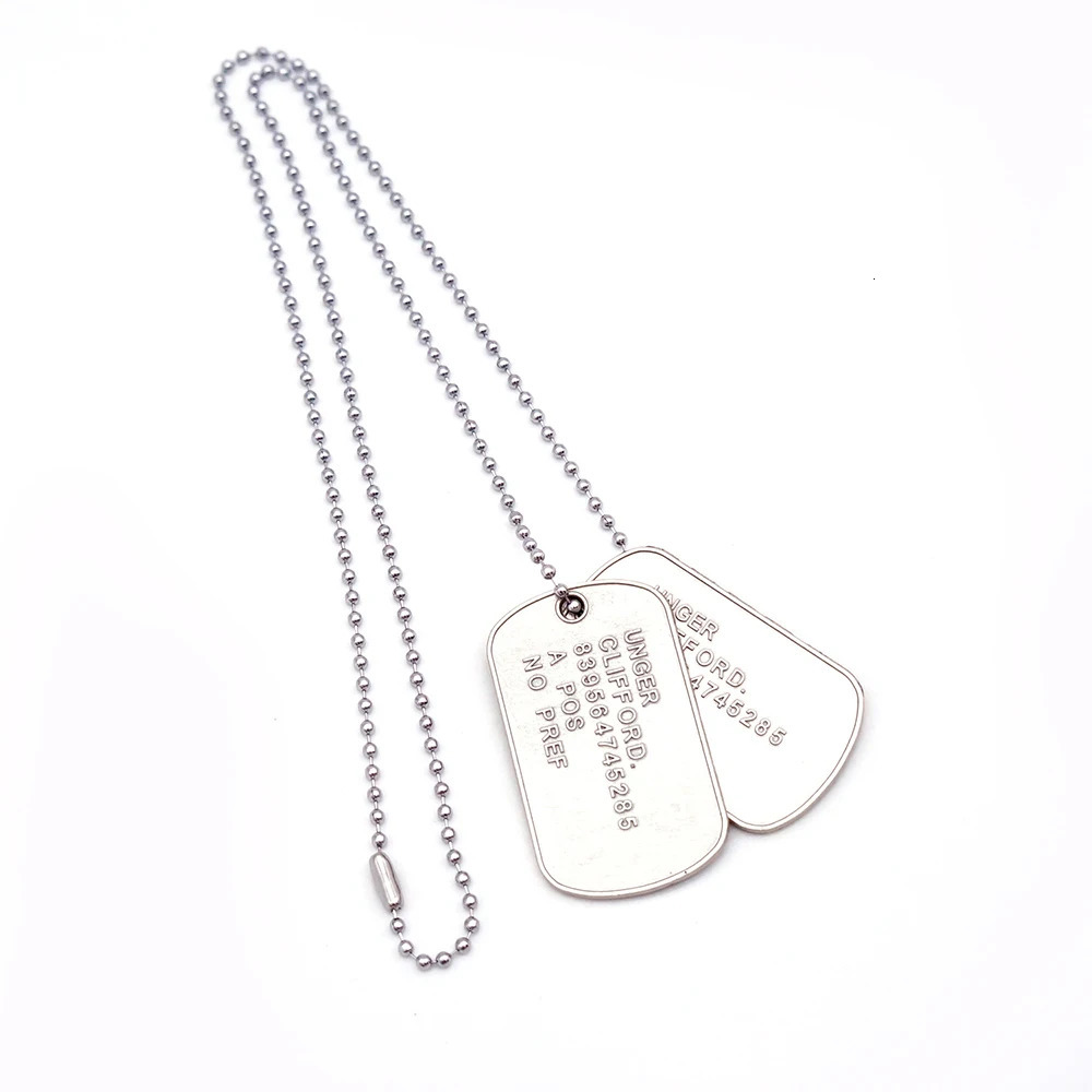Death Stranding Necklace for Women Men Dog Tag Metal Necklaces Game Jewelry Pendant Chains Choker Collares Charm 241010 - view 4