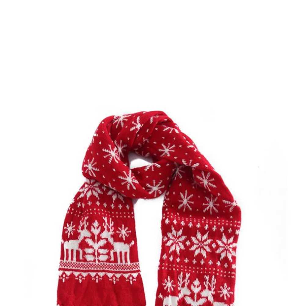 Christmas themed scarf for autumn and winter cold prevention Miss X241017