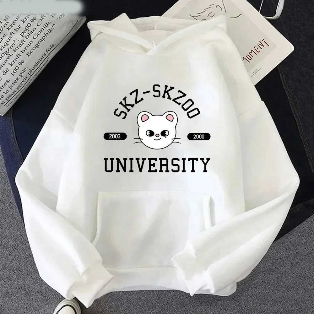 2024 Autumn/Winter Kpop Stray Childrens Hoodie Plus Size Womens Kawaii Plus Size Street Apparel Harajuku Winter Sweatshirt SkzX241016