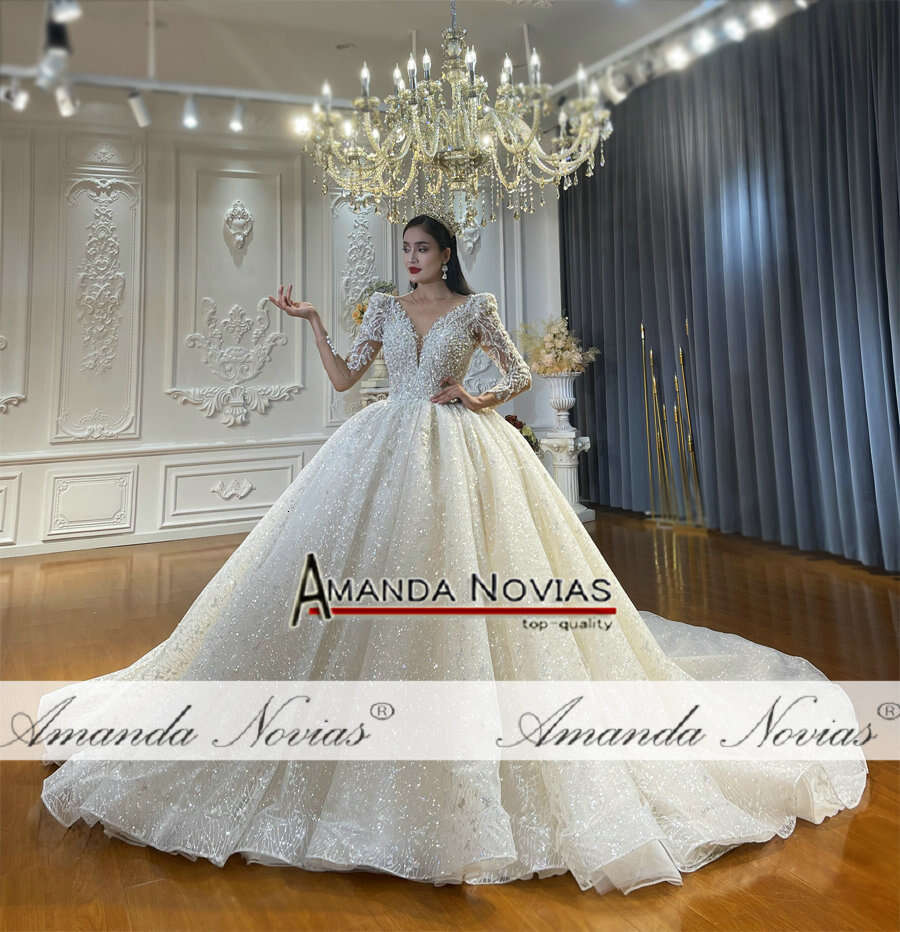 Wedding Dress New 2024 With Long Sleeves