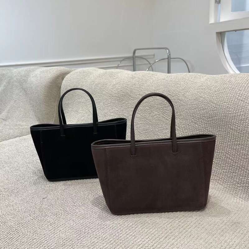Moda Large Capacity New Frost Elegant Wristlets Minority Commuter Big Square Simple Women Totes Korea Plaid Practical Handbags