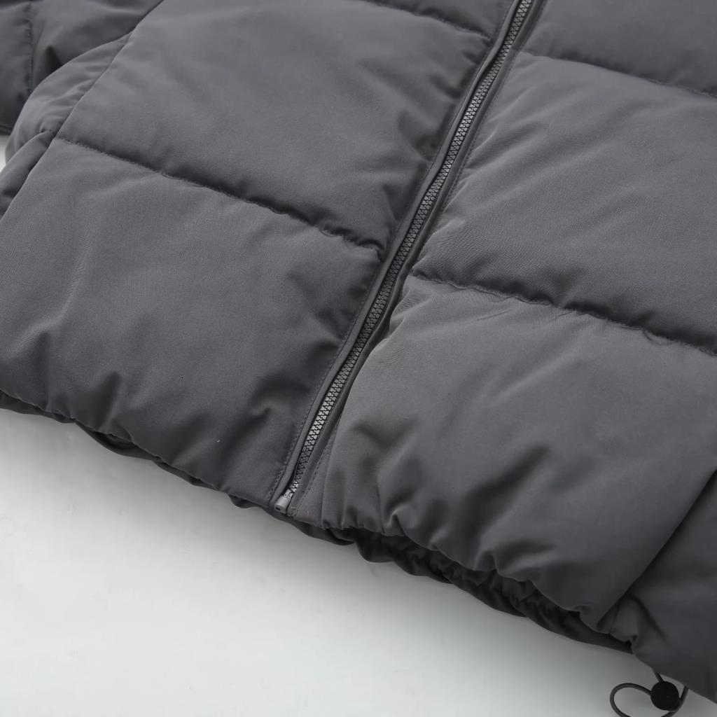 Parkas Women's Solid Thick Warm Outwear Long Sleeve Casual Loose Casaca Mujer Winter 2024 Woman Inszat Jackets Coat