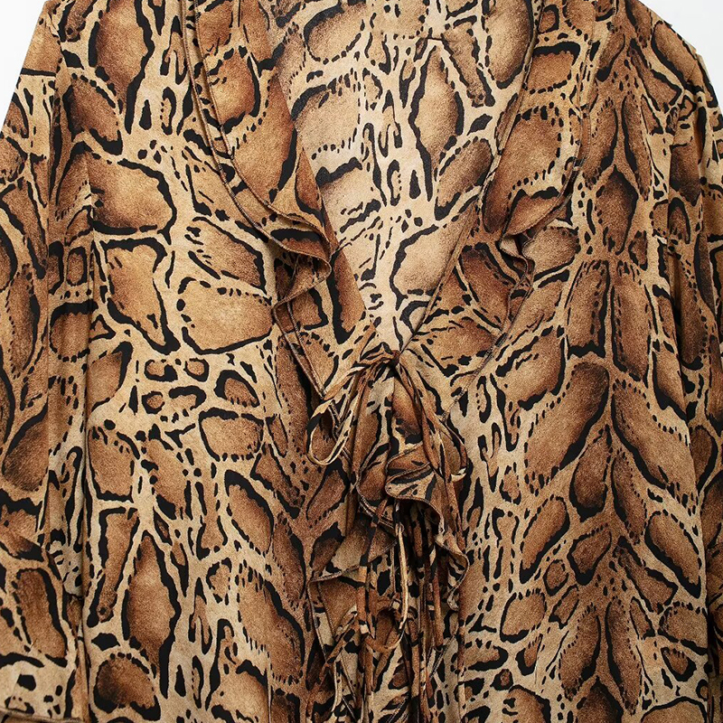 Women's Blouses Printed Shirts Long Sleeve Casual Loose Elegant 2024 Bow Vintage Fashion Camisas Femme Mujer Blusas Tops
