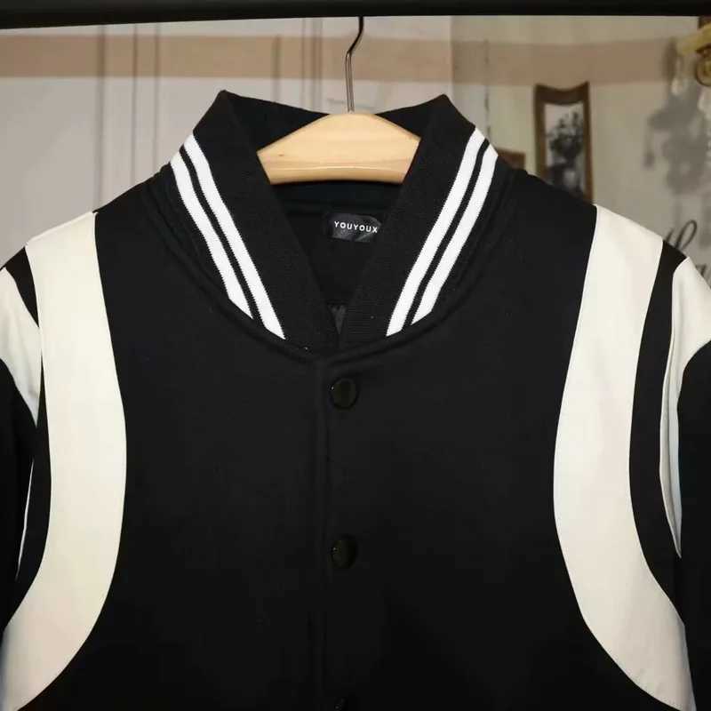 New Arrival Supzoom New Fashion Rib Sleeve Autumn/Winter Splicing Short Casual Baseball Uniform Jacket Bomber Jacket for Men Z241017