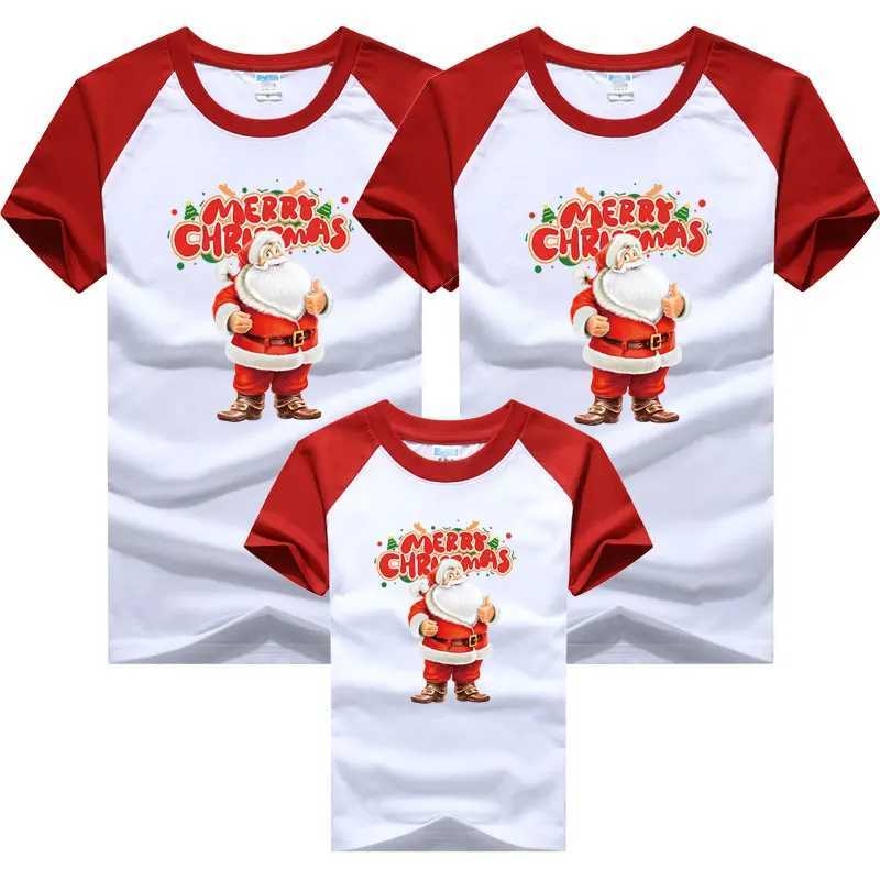 New Family Appearance Mom Dad Mom Daughter Son Christmas Tree New Years Cotton Sweater Set Family Matching Clothes W241015