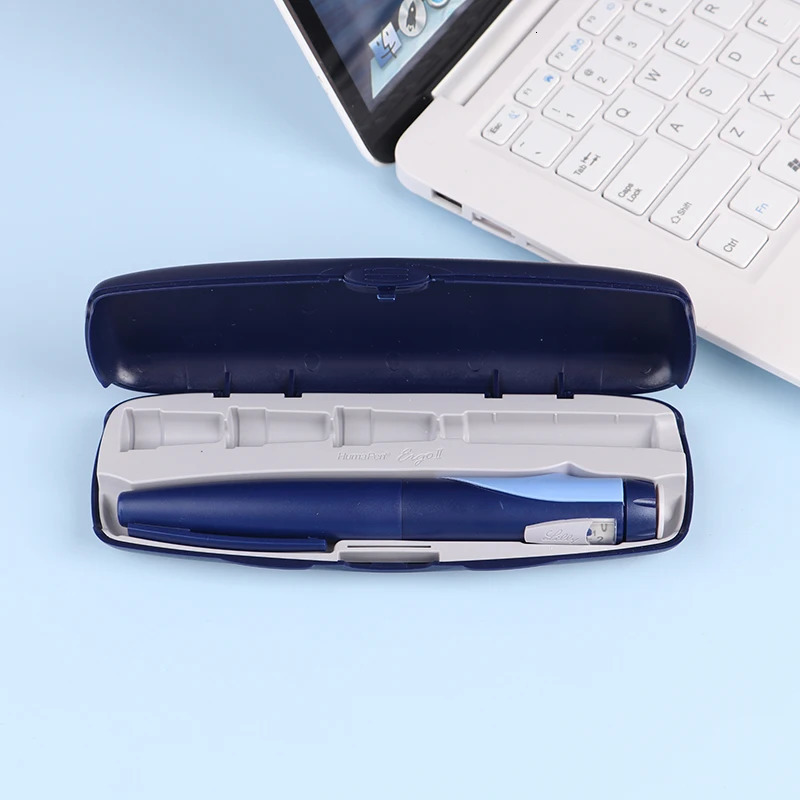 1 Portable Classics Lilly Lancing Pen Syringe Insulin Lancet For l Humulin Humalog Diabetic Injection Diabetes Convenient 241007