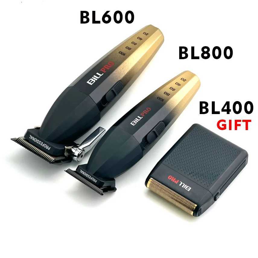 Billpro BL600 BL800 Professional Barber Electric Push Hair Clipper Oil Head Gradient Carving Head Whitening Equipment Shaver Tools W241017