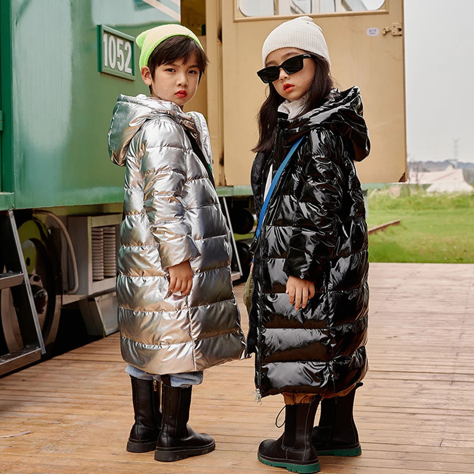 Children Clothing Winter Down Cotton Jacket For Girls Waterproof Thicken Snowsuit Kids Clothes Boys Plus velvet Parka 241008