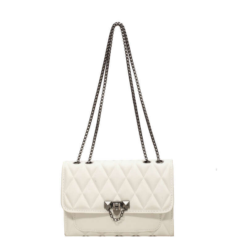 Chain diamond grid small square women's 2024 autumn and winter new fashion shoulder crossbody bag