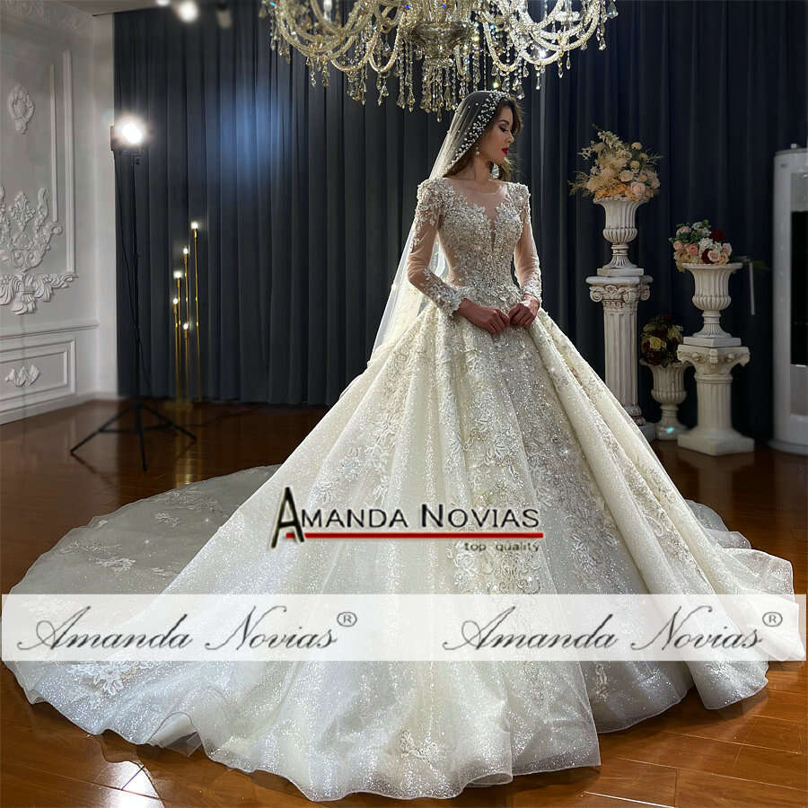 Original Design Amanda Novias Bridal Wedding Dress