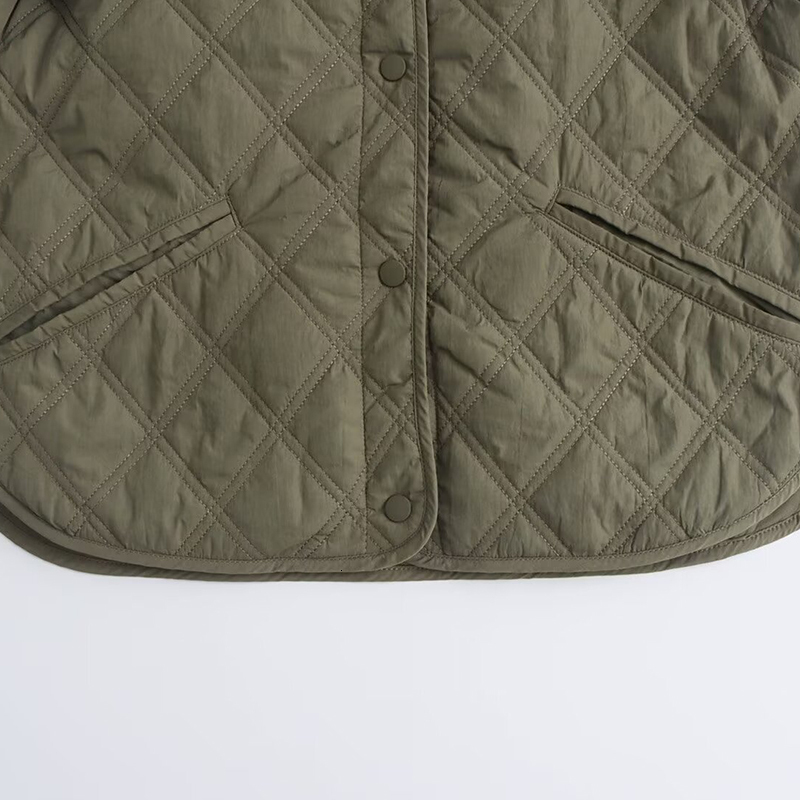 Women's Parkas Jackets Hoodies Coat Casual Loose Long Sleeve 2024 Inszart Solid With Button Y2k Outerwear Armygreen Woman Jacket