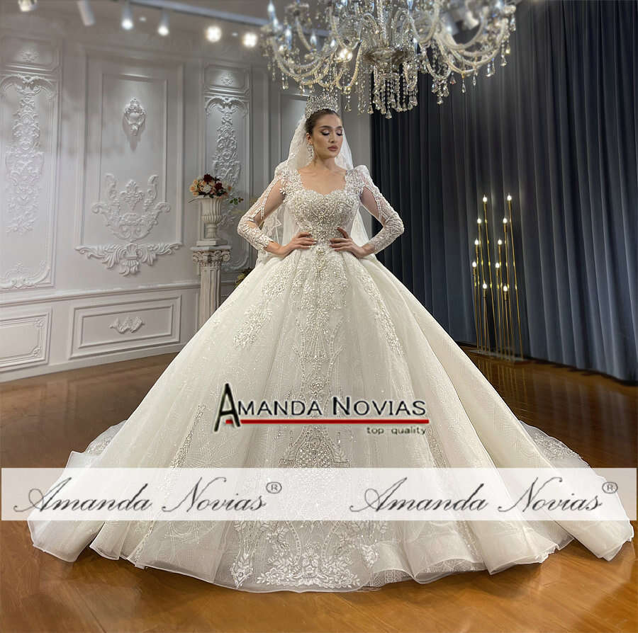 Elegant Princess Bridal Dress Custom Order Sizes