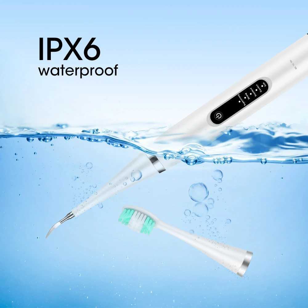 Electric built-in battery toothbrush intelligent sonic vibration soft tooth cleaner whitening and removing yellow teeth tartar M241017
