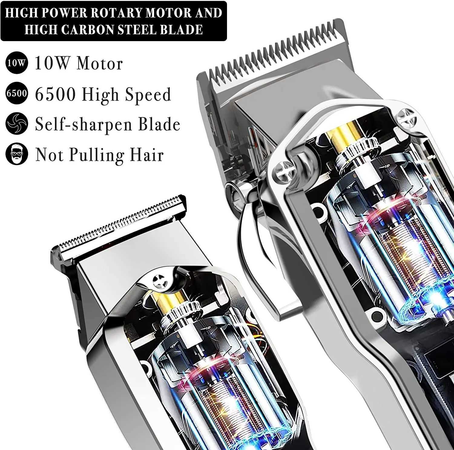 Combination kit for adjustable hairdressers professional hairdressers electric hairdressers and charging hairdressers W241017