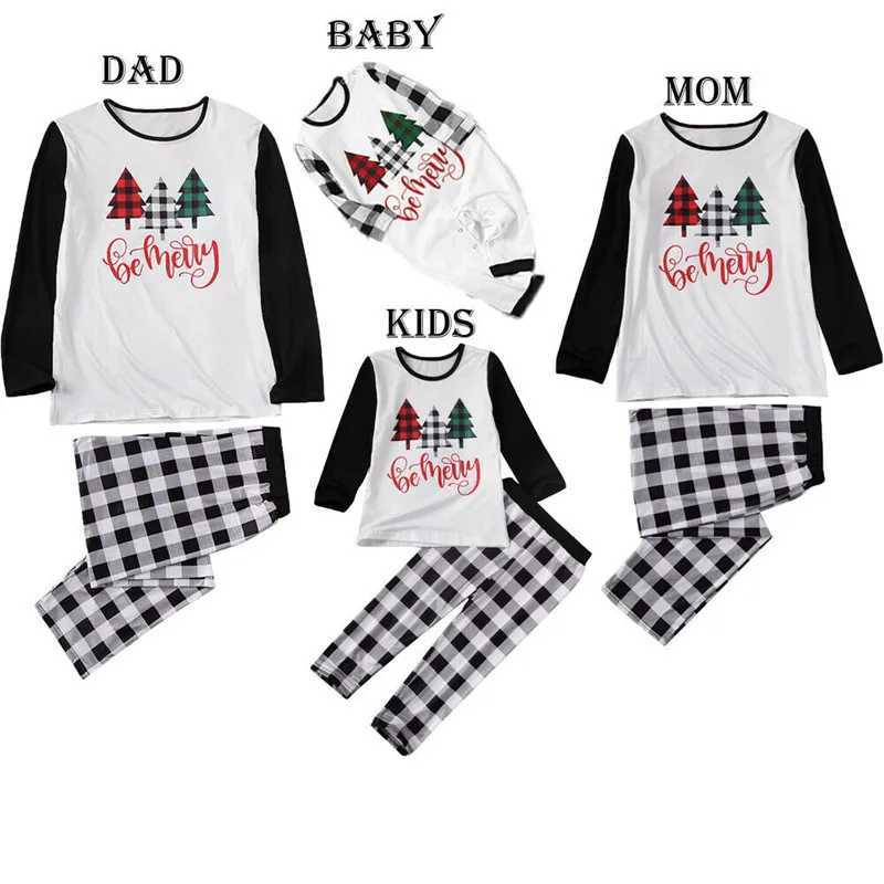 PUDCOCO Family Matching Christmas Pajama Set for Womens Adult Baby Pajama Set W241015