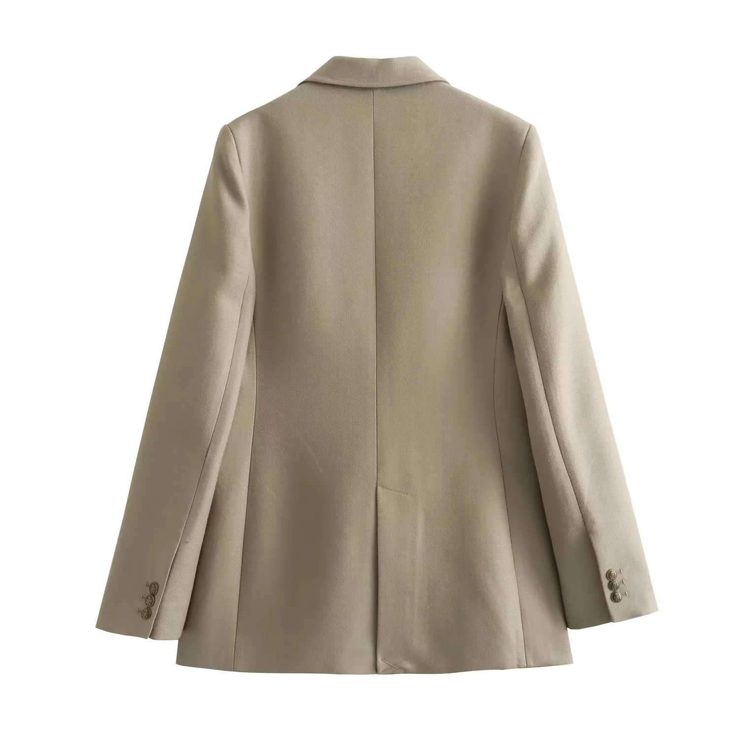 Blazer Feminina Alfaiataria Women's Blazers With Button Outwear Long Sleeve 2024 Inszartrafz Jackets Solid Elegant Fashion Coats