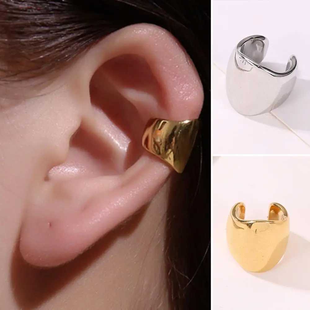 1 piece of womens punk semi-circular earrings with knitted cuffs and clip earrings for womens jewelry unique ear bone clip gift W241017
