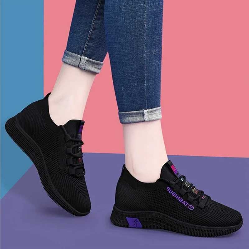 Womens casual sports shoes outdoor tennis shoes lightweight non slip breathable sports shoes soft walking shoes Zapatillas De Mujer Y241017
