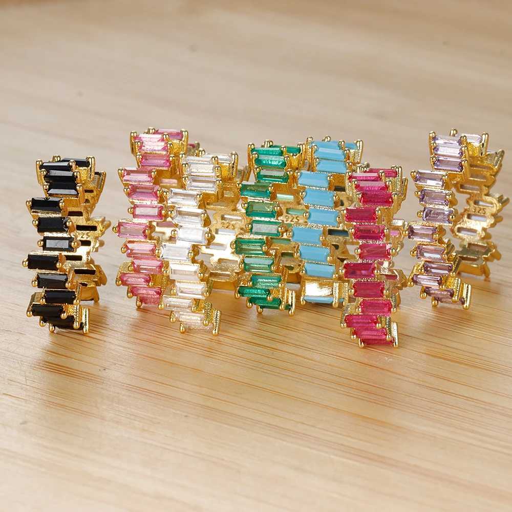 1 piece of stainless steel cubic zirconia ear clip suitable for women with adjustable C-shaped non perforated cuff earrings fashionable jewelry W24101