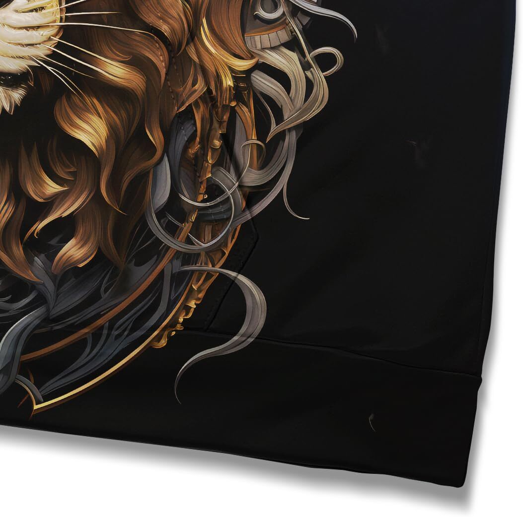 Hoodie for Mens Womens Trippy Animal King Graphic Hooded 3D Gorgeous Lion For Men Sweatshirts Pullover Hoodie Graphic Hoodies sweatshirt Fashionable a