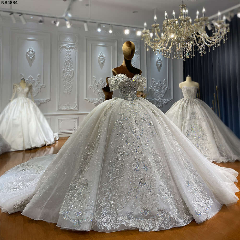 New Design Wedding Dress 2024 Off The Shoulder