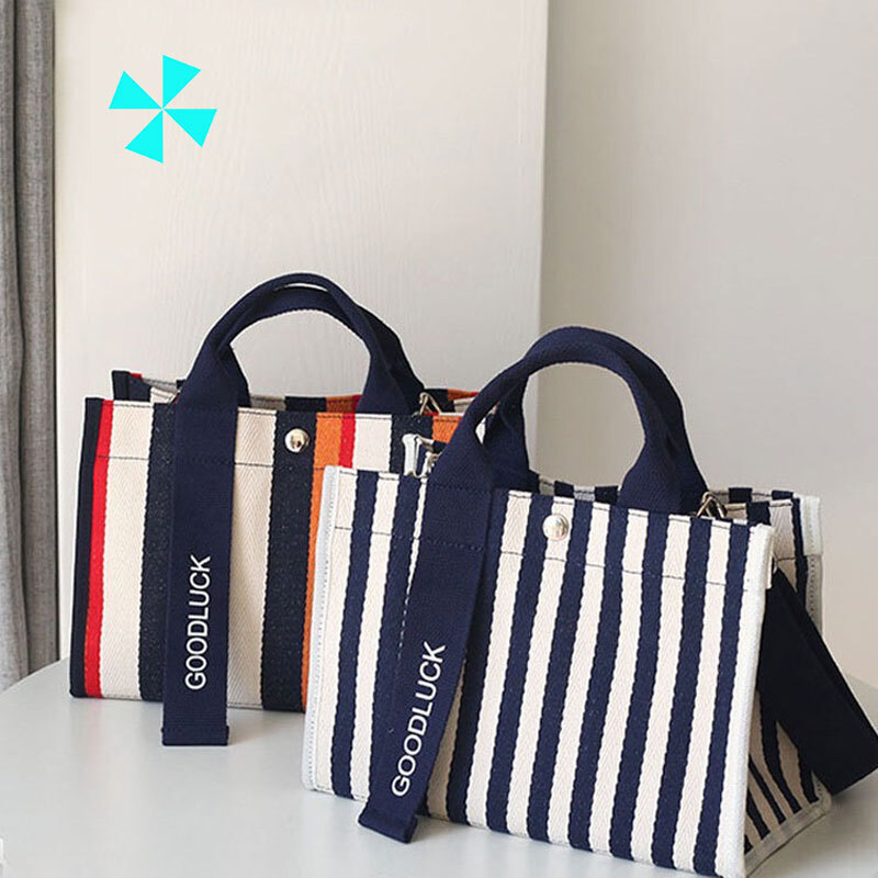 Women Casual Crossbody Canvas Handbag Fashion Large Capacity Waterproof Tote Girls Versatile Messenger Bag