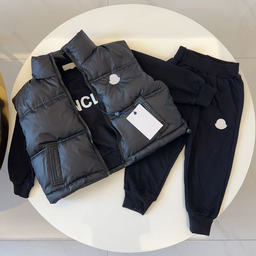 kid sweater baby 3 pieces kids designer clothes child clothe girl tracksuit boy fashion 3 piece sets Long sleeved hoodie designer kid Comfortable breathable