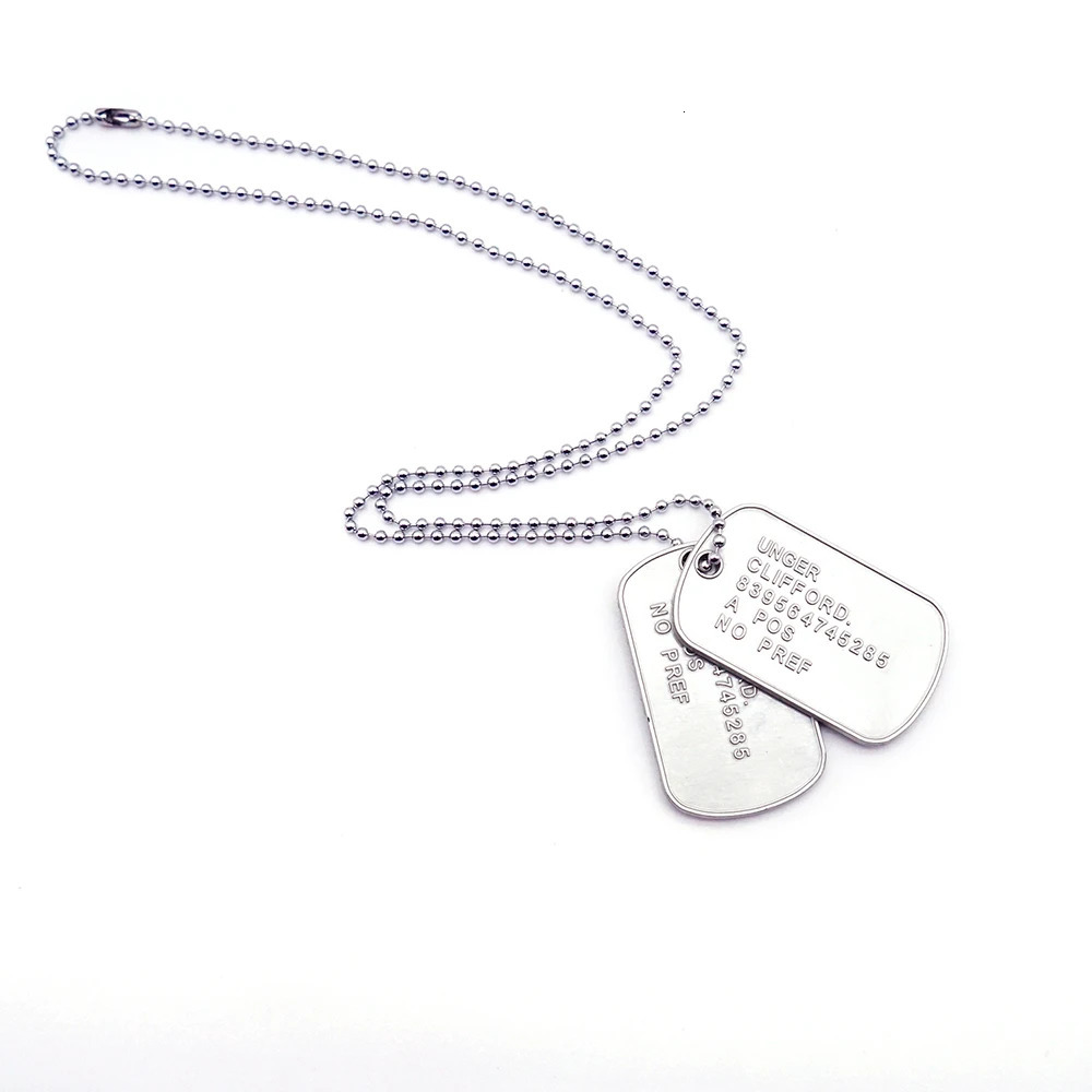 Death Stranding Necklace for Women Men Dog Tag Metal Necklaces Game Jewelry Pendant Chains Choker Collares Charm 241010 - view 5