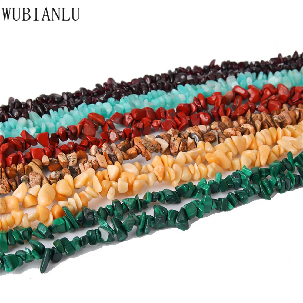 Natural stone 5-8mm amethyst agate coral aquamarine gemstone crystal irregular jade beads for jewelry making DIY bracelet necklace push 241017