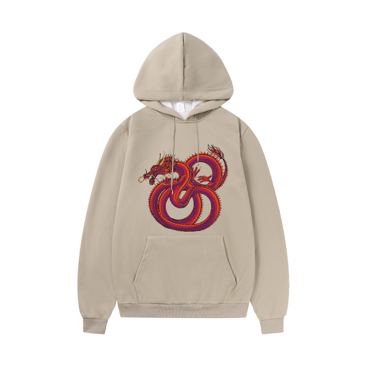 2024 Designer Men Hoodie Loose Fit Couples Hoodie DIY Printed Pullover Hoodie Spring Autumn Drawstring Long Sleeve Thick Plush