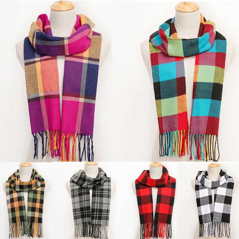 180 * 35cm winter mens scarf with tassel colored latte cashmere scarf thinking about the warm autumn womens shawl long couple scarf X241017