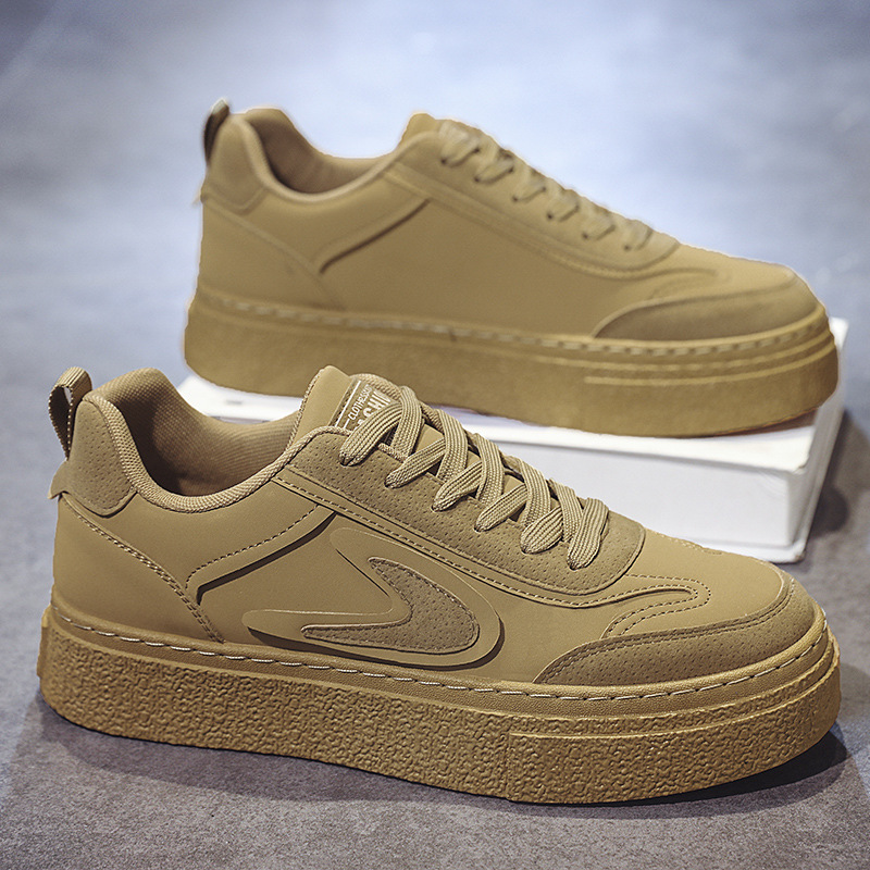 Sneakers Men Casual Shoes Platform Flat Shoes Comfortable Breathable Non-Slip Athletic Walking Shoes