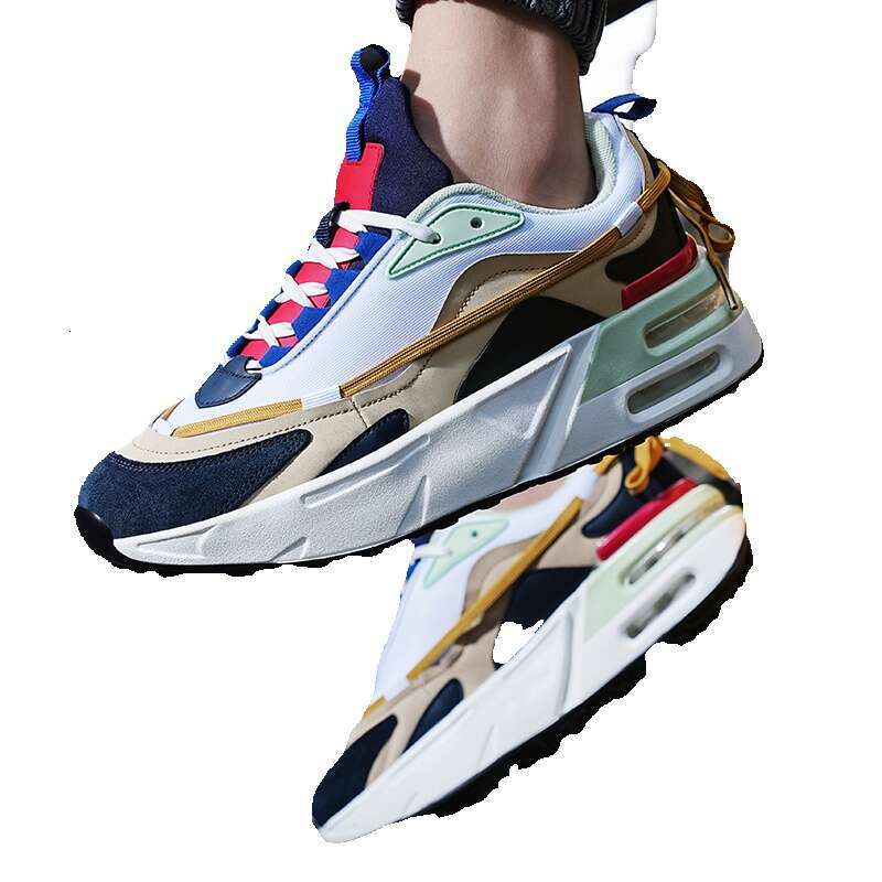 All-match Running Air Cushioning Jogging Thick Sole Sneakers Men Gym Athletic Sport Shoes atillas De Deporte