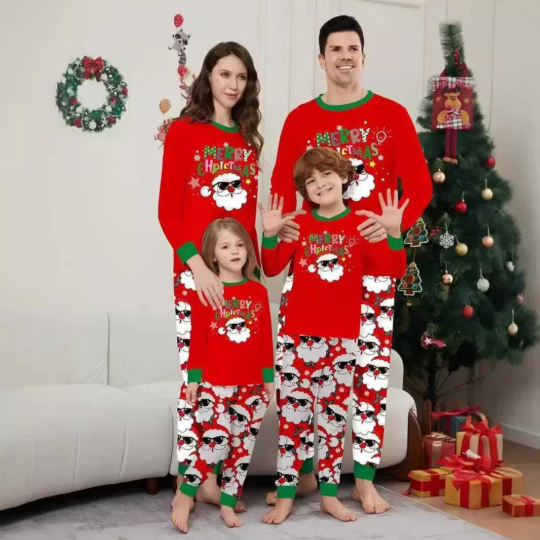 Christmas Matching Family Pajama Set 2025 Christmas Adult Children Baby Mother and Child Pajama Set W241015