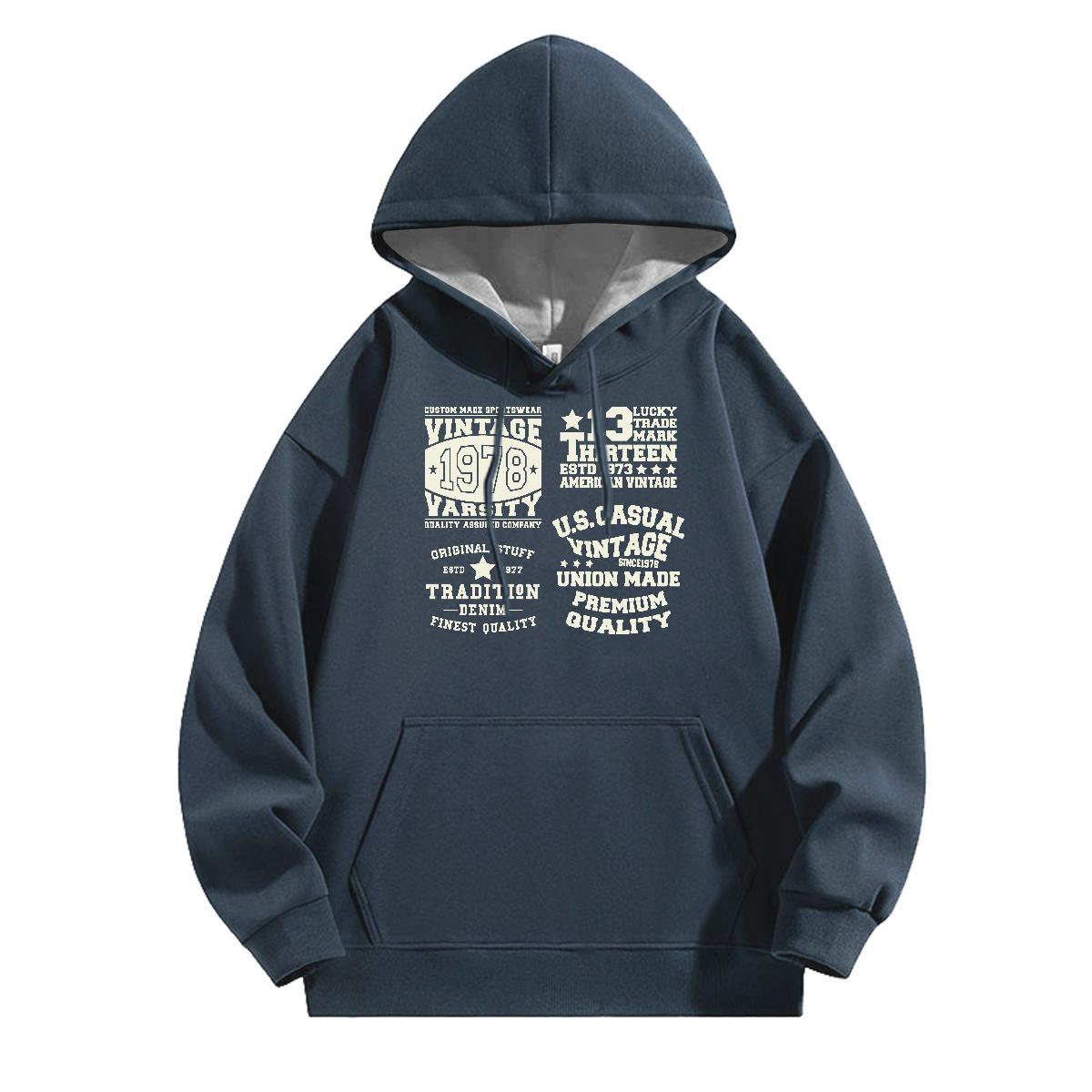 Stylist Unisex Sweatshirts Breathable Soft Cool Design Men Hoodie Anime Oversized US Size Clothings Daily Wear Thick Fleece