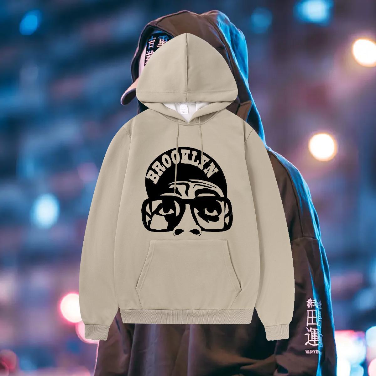 Fashion New Hoodie for Men Hooded Collar Designer Couples Hoodie Street wear Hip Hop Top Pullover Hoodie DIY Anime Warm Fleece