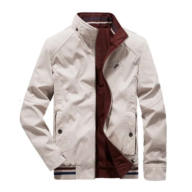 Brand Double-Sided Military Jacket Men 7Xl 8Xl Spring Autumn Cotton Business Casual Multi-Pocket Men's Jackets Chaquetas Hombre