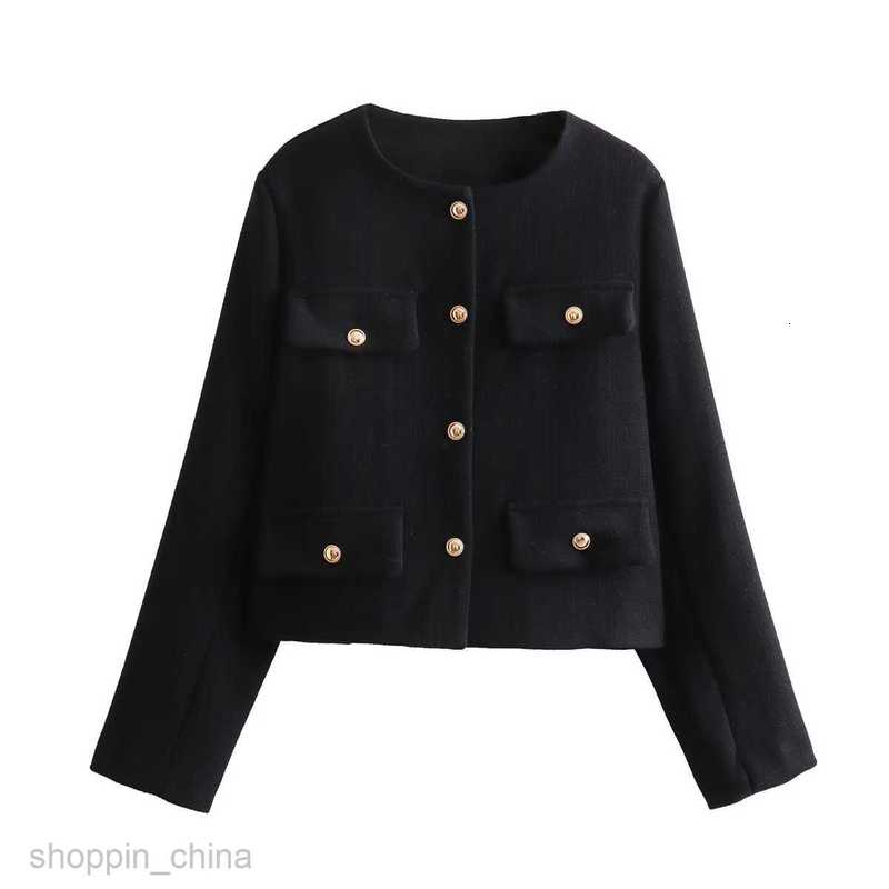 Women Jackets Coats Autumn and Winter New Women's Wear Style Fashion Button Decoration Short Suit Coat