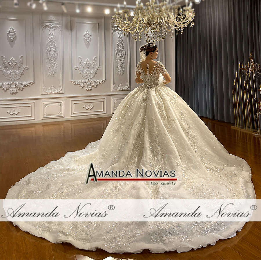 Tiered Skirts Hot Sale Wedding Dress princess