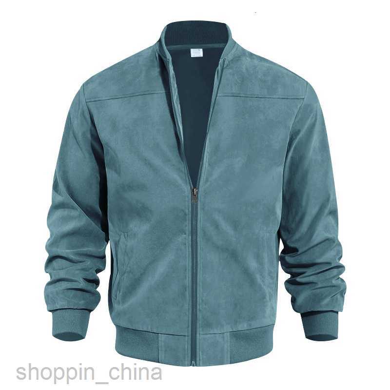 Men's Jackets Coats New man pilot jacket for spring and autumn men's casual plus size suede zipper men jacket