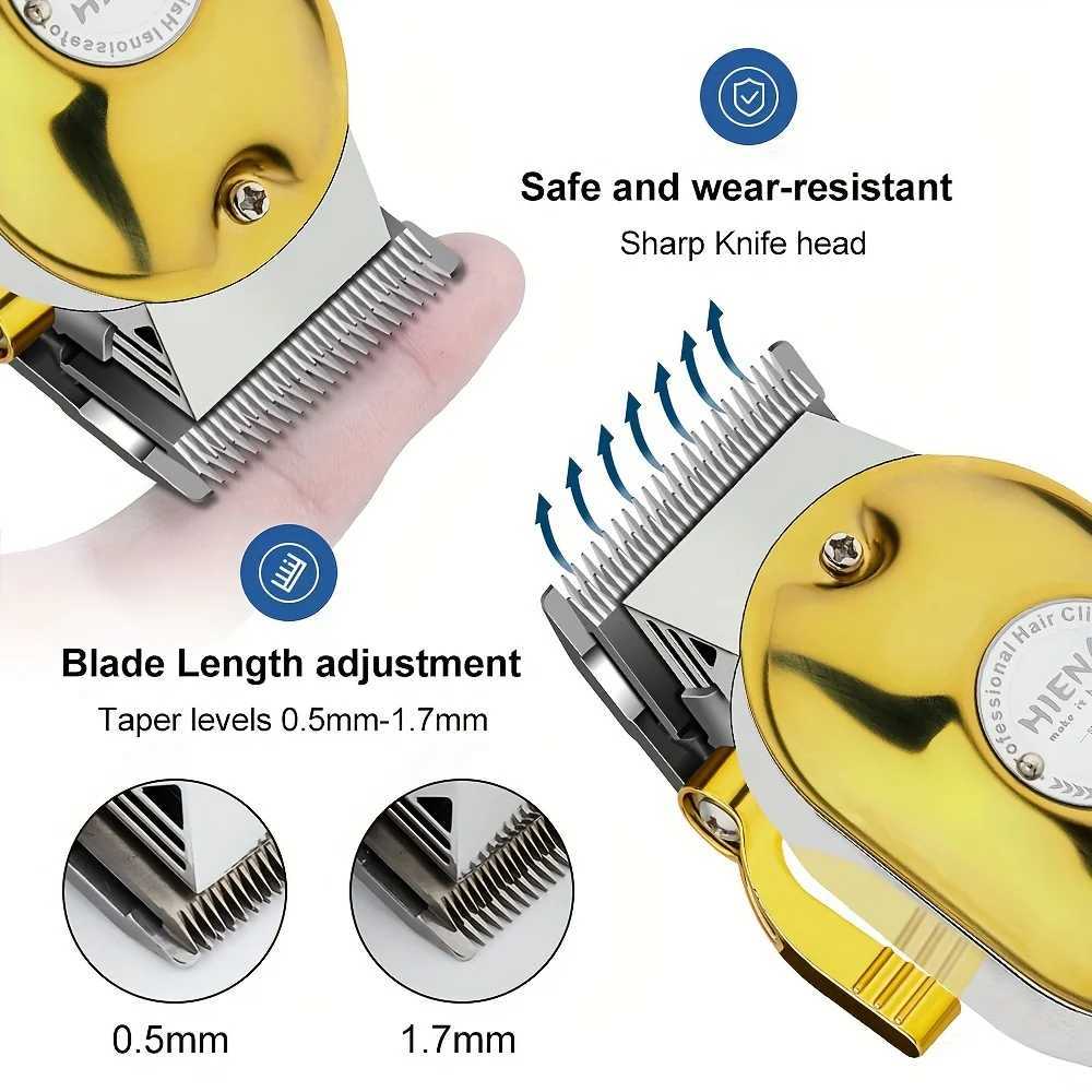 3-Piece Professional Mens Hair Clipper USB Charging Electric Beard Trimmer Hair Clipper Set W241017
