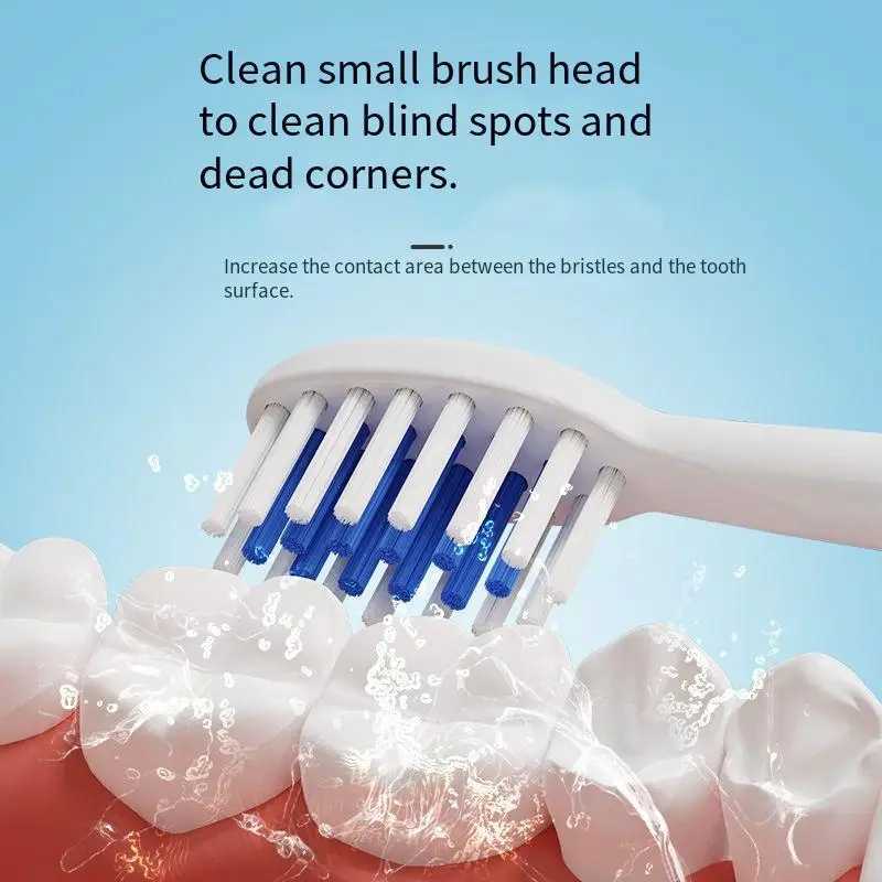 New Arrival Electric toothbrush with strong ultrasonic protection for gums USB charging washable teeth electronic whitening adult brush G241017