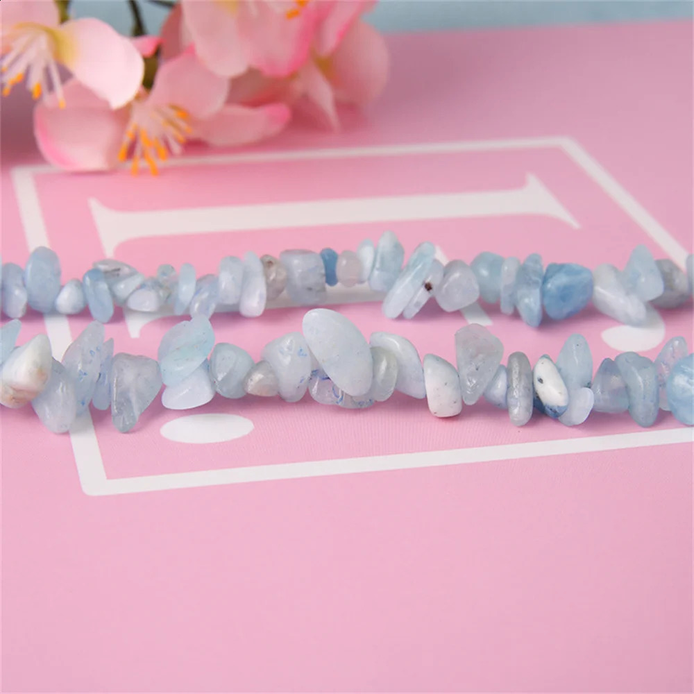 Irregular natural stone 5-8mm amethyst agate coral sea blue gemstone crystal jade beads for jewelry making DIY bracelet necklace push 241017