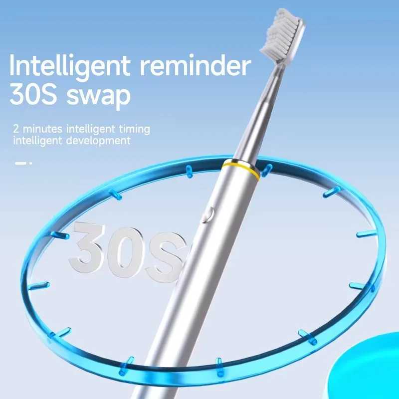 Electric toothbrush heart-shaped thin body brush specially designed for women pure intelligent beauty soft DuPont bristles M241017