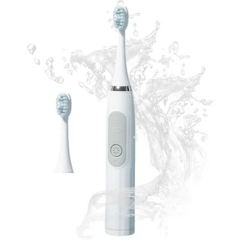 New Arrival Adult electric toothbrush battery powered electric toothbrush with replacement brush head suitable for family dormitories G241017